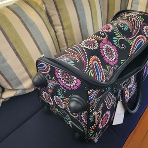 Vera bradley rolling duffle